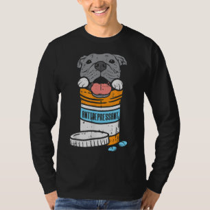 T-shirt Antidépresseur Pitbull Drôle Pitties Amoureux des