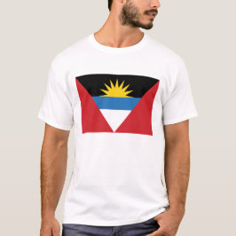 T-shirt Antigua and Barbuda Flag T-Shirt, Patriotic 