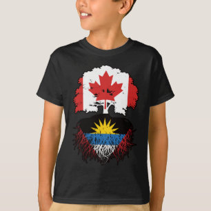 T-shirt Antigua Antiguan Canadian Canada Arbre Roots Drape