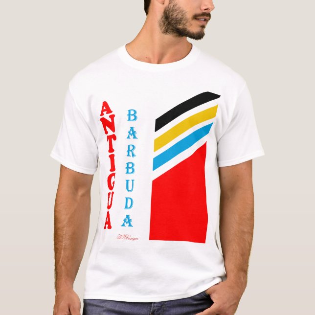 T-shirt Antigua Colorful (Devant)