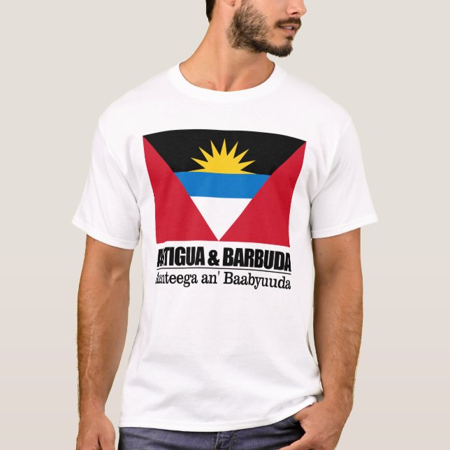 T-shirt Antigua-et-Barbuda (Devant)