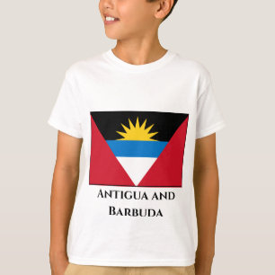 T-shirt Antigua et Barbuda Flag