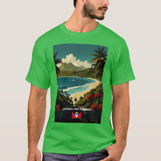 T-shirt Antigua-et-Barbuda Travel 2
