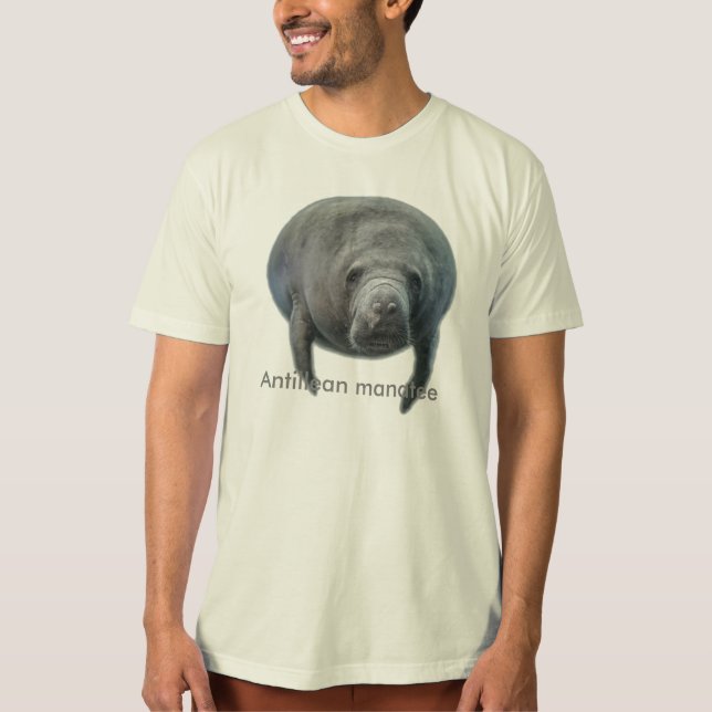 T-shirt Antillean Manatee (Manat antillais) (Devant)