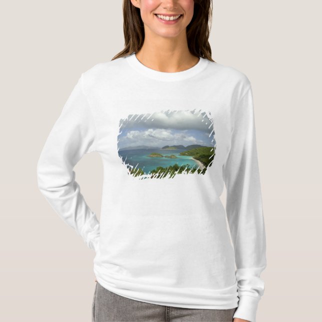 T-shirt Antilles, îles Vierges américaines, St. John, tron (Devant)