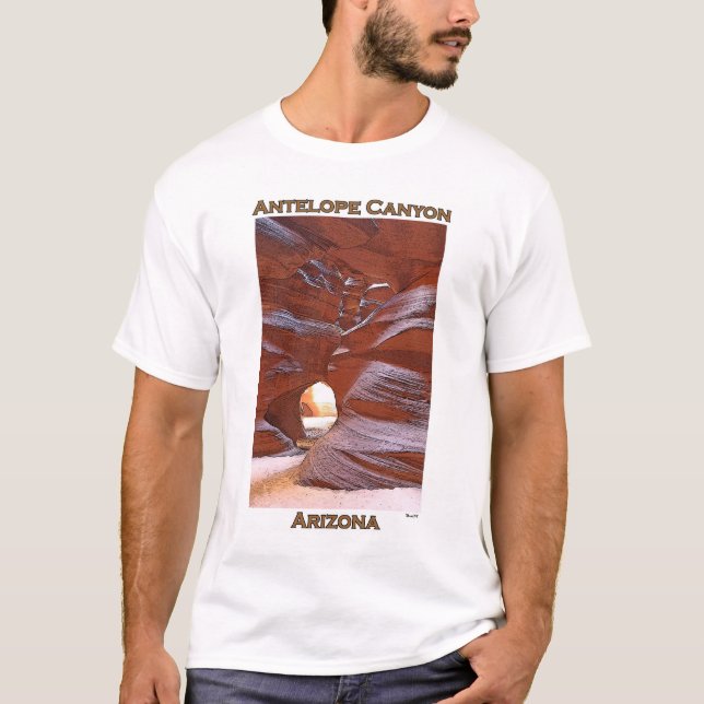 T-shirt Antilope Canyon-Arizona (Devant)