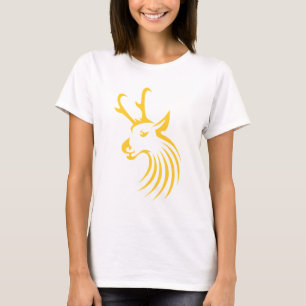 T-shirt Antilope de Pronghorn dans le style chic de dessin