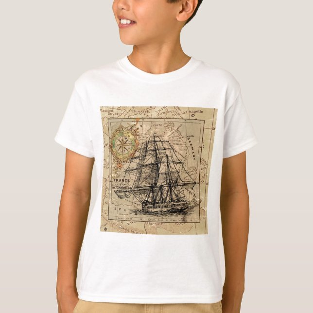 T-shirt Antique Old General France (Devant)