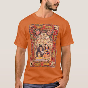 T-shirt Antique Tabriz Omar Khayyam Rug Imprimer