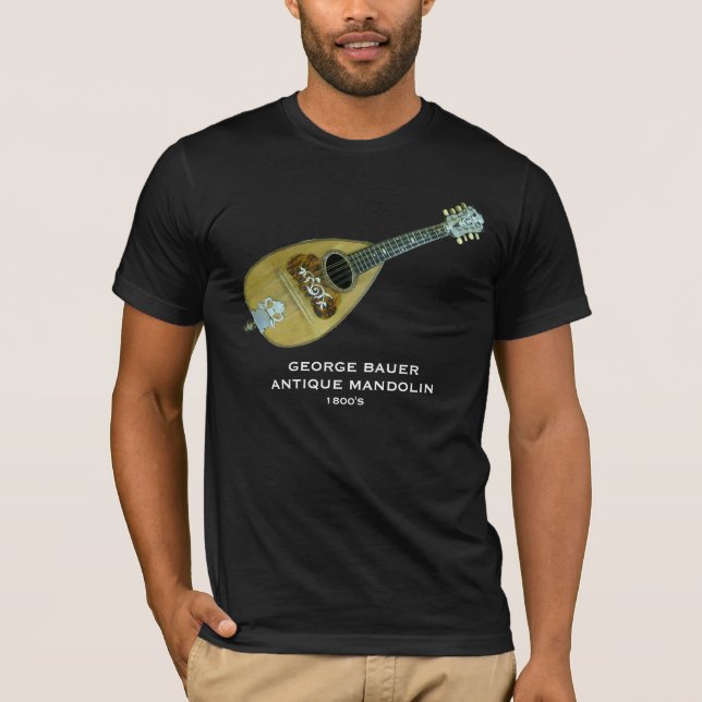 T-SHIRT ANTIQUITÉ MANDOLIN-T-SHIRT (Devant)