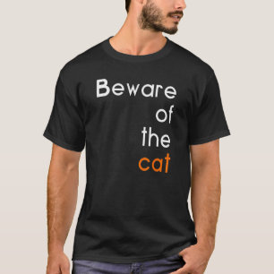T-shirt Antisocial sarcastique attention au chat