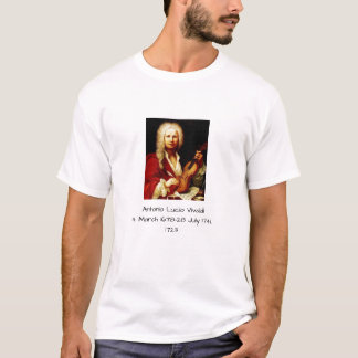 T-shirt Antonio Lucio Vivaldi 1723