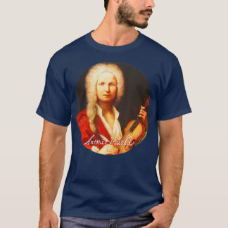 T-shirt Antonio Lucio Vivaldi Compositeur Portrait