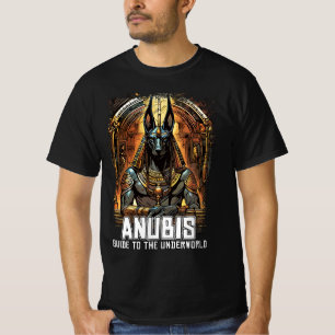 T-shirt Anubis Ancienne Egypte DIEU Guide to Underworld