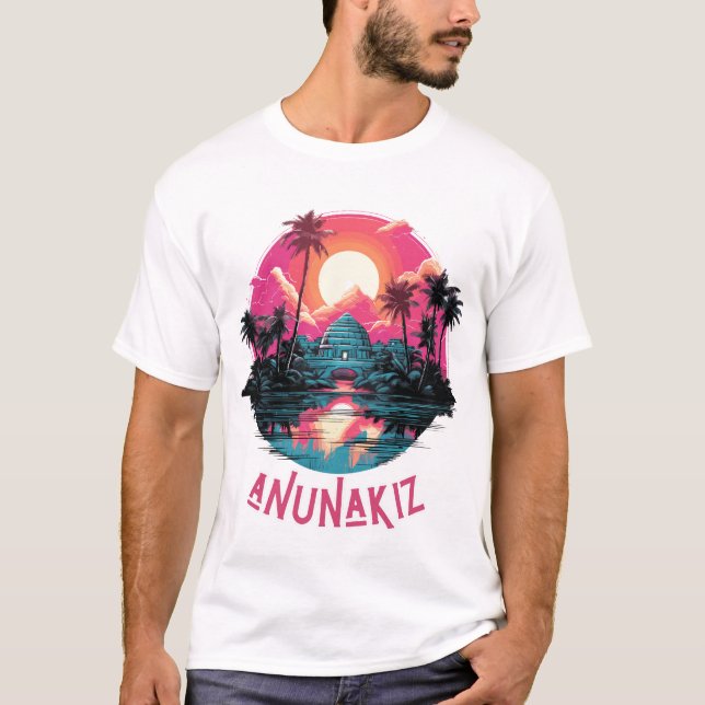 T-shirt Anunakiz L'oasis d'Anunnaki de l'Eridu (Devant)