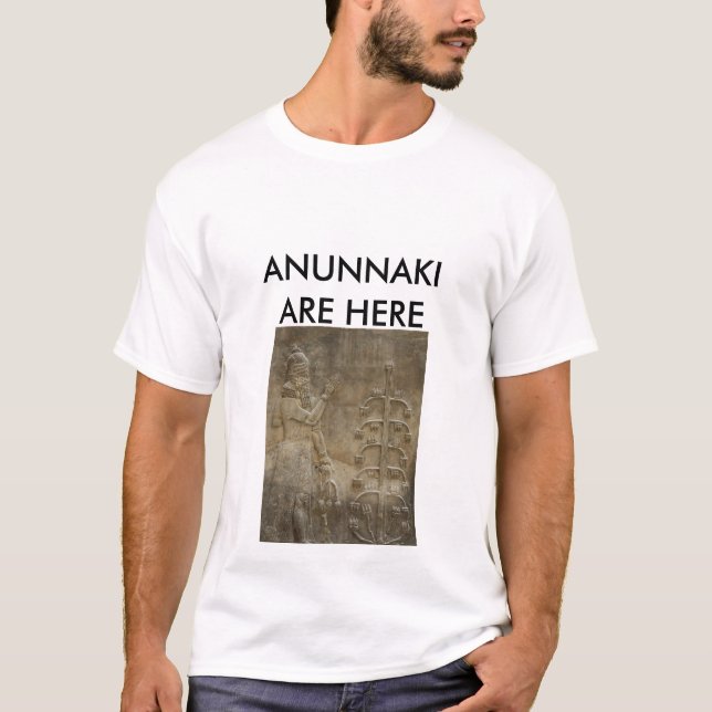 T-SHIRT ANUNNAKI SONT ICI (Devant)