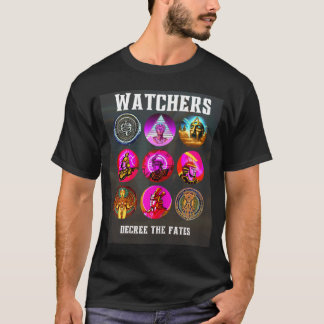 T-shirt Anunnaki Watchers Décret Les destins Historique Al