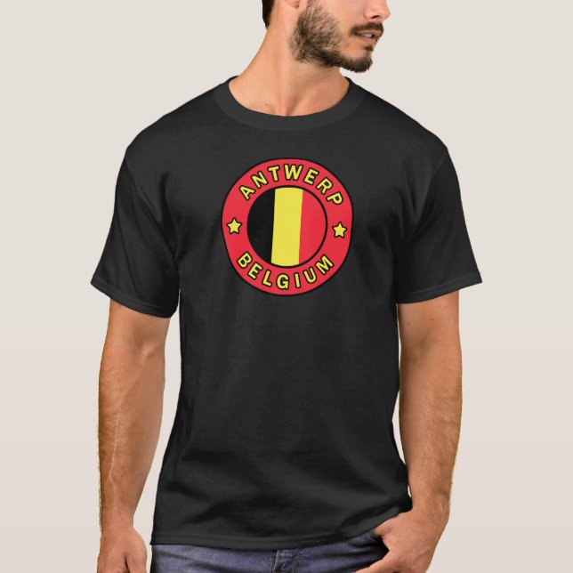 T-shirt Anvers Belgique (Devant)