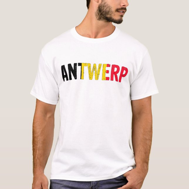 T-shirt Anvers Belgique (Devant)