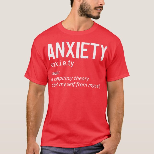 T-shirt Anxiété (Devant)