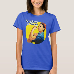 T-shirt AOC Le Riveter :L'avenir est féminin