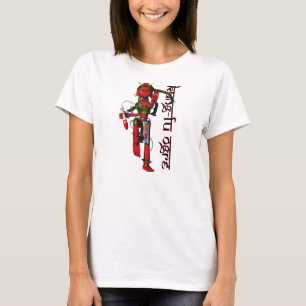 T-shirt Aokimono. Kung-fu ogre 3D