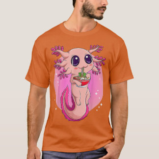 T-shirt Aolotl Mignonne Pour Femmes Filles, Noodle Ramen J