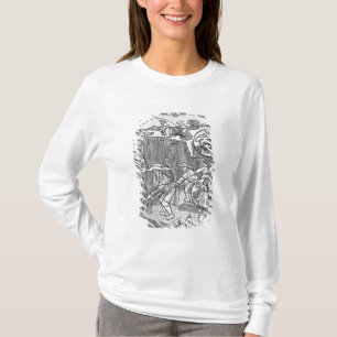 T-shirt Août, moissonnant, Lion