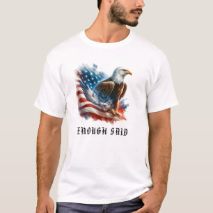 T-shirt *~* AP16 American Flag USA Bald EAGLE Détails