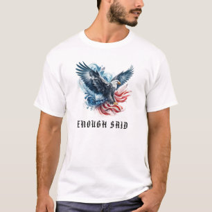 T-shirt *~* AP16 Drapeau américain .. USA Bald Detail EAGL