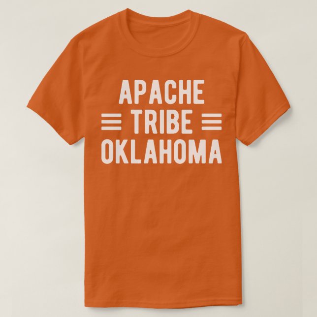 T-shirt Apache Tribe Oklahoma 1 (Design devant)