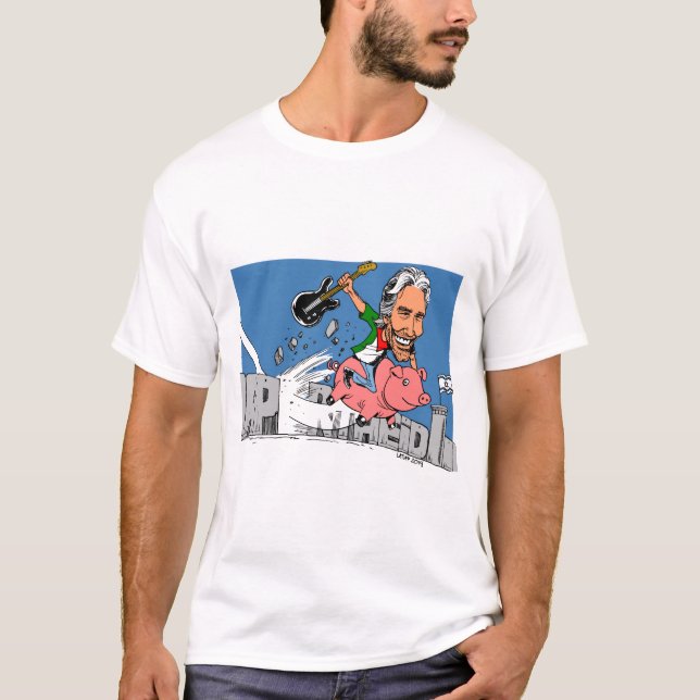 T-shirt Apartheid de l'Israël de boycott (Devant)