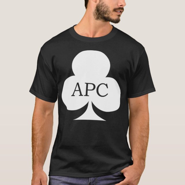 T-shirt APC Club White  (Devant)