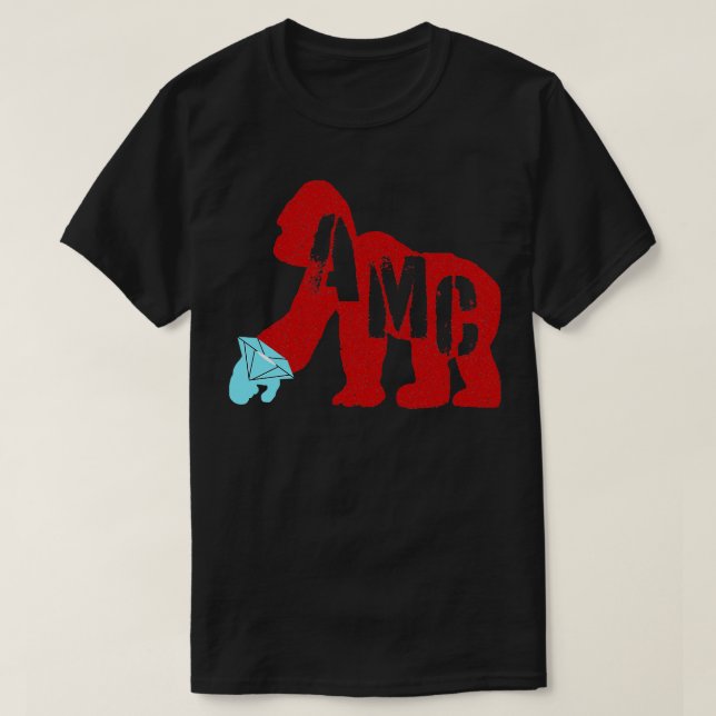T-shirt Ape AMC main diamant (Design devant)