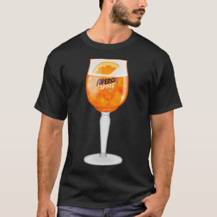 T-shirt Aperol Spritz en verre