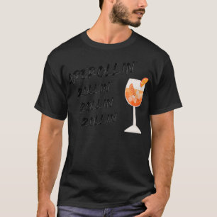 T-shirt Aperollin Rollin Été 2021 Aperol Spritz