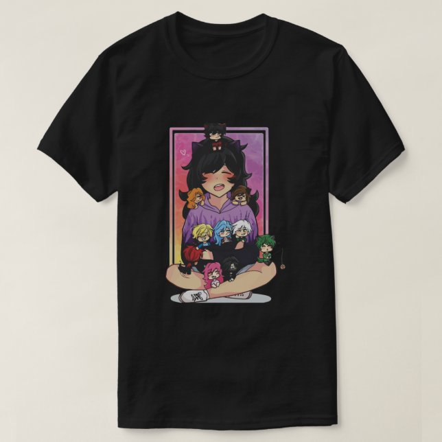 T-shirt aphmau Smile Fagged Scoop (Design devant)