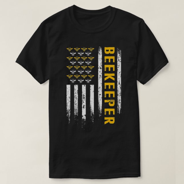 T-shirt Apiarist Beekeeper Educates Bee Apiculture Beekeep (Design devant)