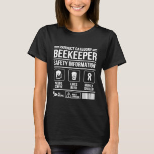 T-shirt Apiarist Beekeeper Info Apiculture apiculture apic