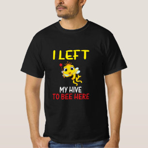 T-shirt Apiculteur Art Ma Ruche Pour Être Ici