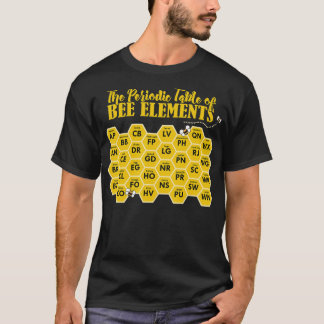 T-shirt Apiculteurs Drôle Périodique Tableau des éléments