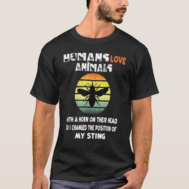 T-shirt Apiculture Apiologue Apiologue Abeille Abeille Ret (Devant)