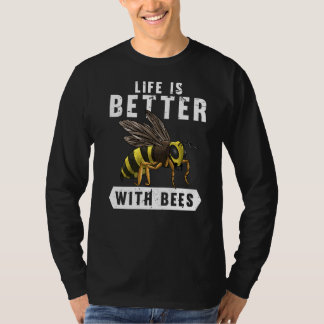 T-shirt Apiculture Cool Pour Hommes Femmes Ruche D'abeille