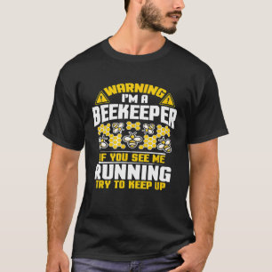 T-shirt Apiculture Si Vous Me Voyez Courir Apiariste apicu