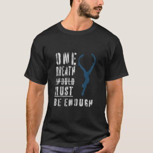 T-shirt Apnée Plongée Une Respiration Plongée Freediving S