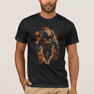 T-shirt Apocalypse de citrouille d'astronaute Halloween