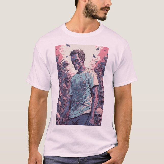 T-shirt Apocalypse zombie (Devant)