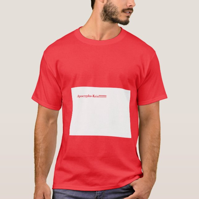 T-shirt Apocrypha-Kris (Devant)