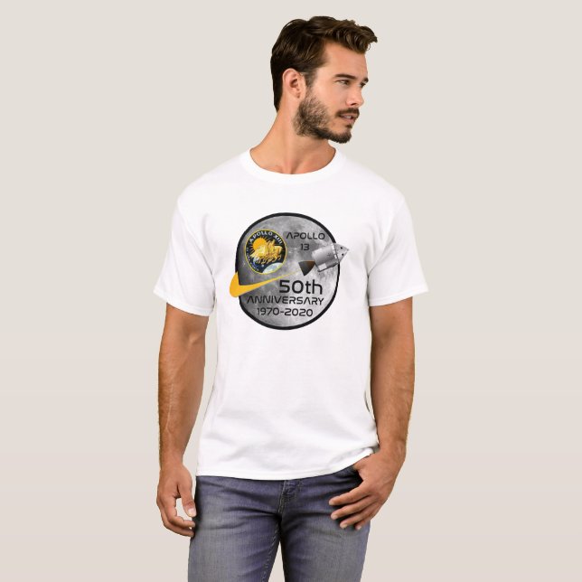 T-shirt Apollo 13 50e anniversaire (Devant entier)