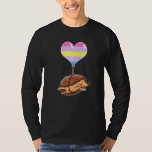 T-shirt Aporagender Hérisson Sexe non binaire